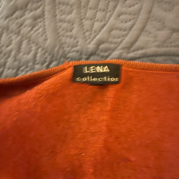 Vest. Orange red - Picture 2 of 4